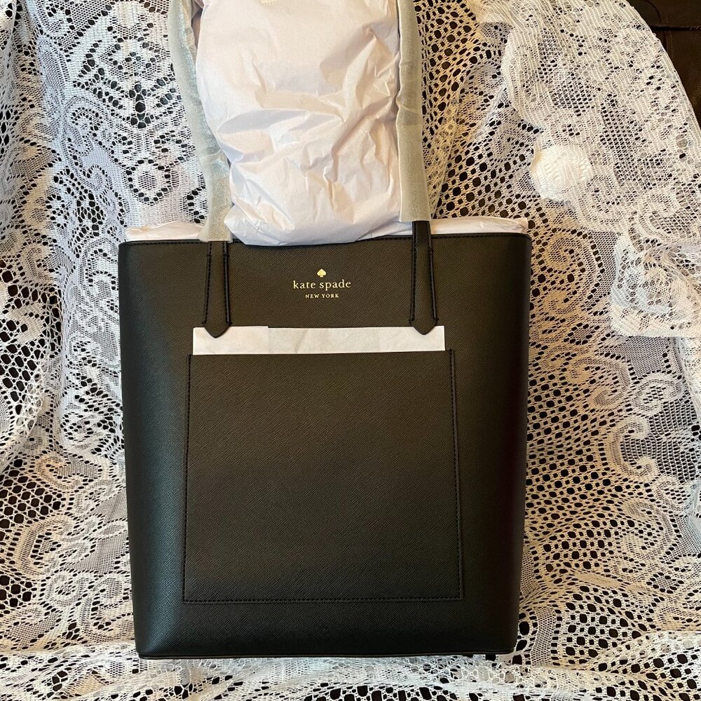 Kate spade purse daily tote shoulder bag black-NWT
